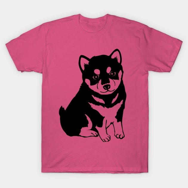 Cute Puppy T-Shirt by Winterplay